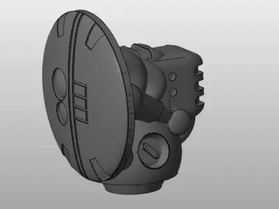 CHIBI-TECH SD - SENSOR 02 - DISH         3D print model