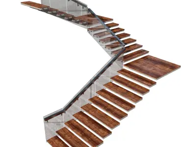 STAIR NO9 A Free 3D model