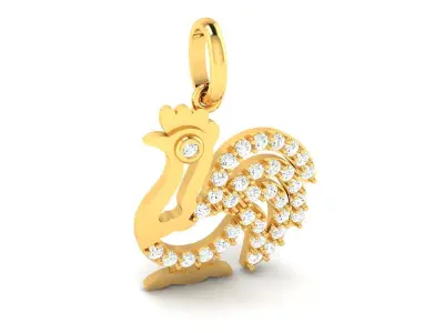 Solitaire Pendants  3D print model 8
