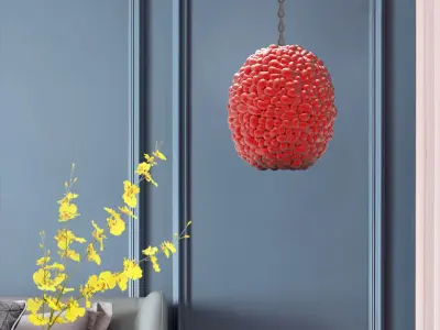 Lamp shade 3D print model 8