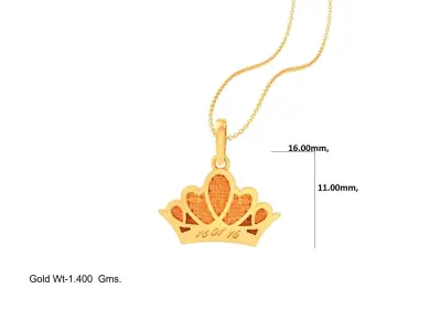 Kids Pendant - 45 3D print model