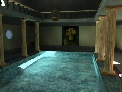 Roman Natatorium 3D model