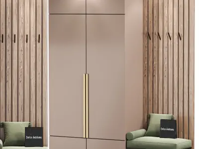 Hallway N01 3D model