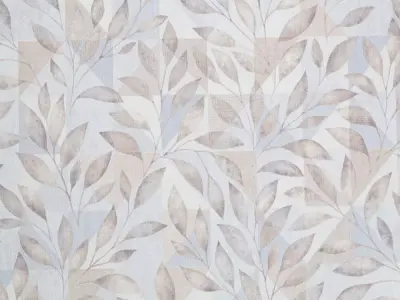 Soft Botanical Leaf Wallpaper Texture  Texture