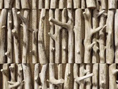 Branch decor n89f 3D model