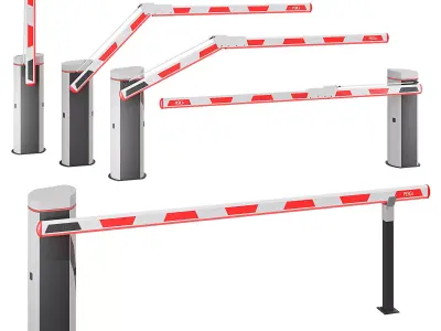 Arm barrier set 3D model