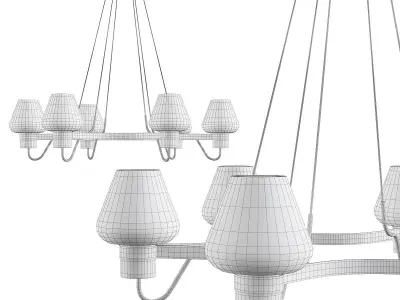 QUEEN CHANDELIER 2 3D model