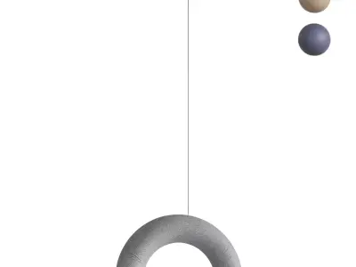 Moderli Roll pendant lamp 3D model