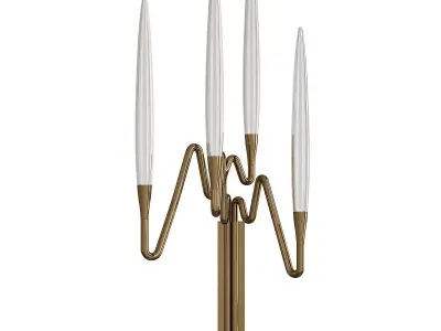  Il Pezzo 3 Wall Sconce Low-poly 3D model