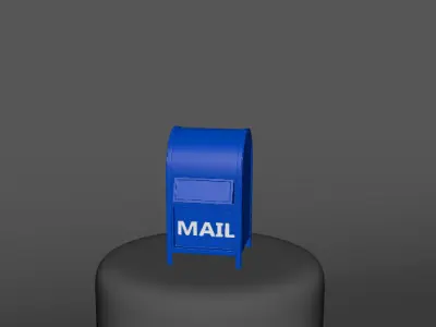 Mailbox 02 3D model