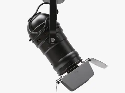 Spotlight Retro Loft Industrial 3D model