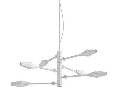 Paulette Chandelier 3D model