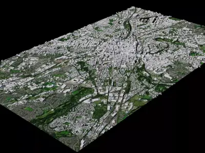 Manchester - England 3D model