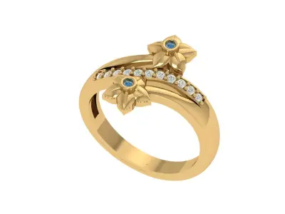 Engagement Ring Free 3D print model