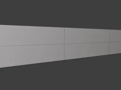 Graffiti wall V 3D model
