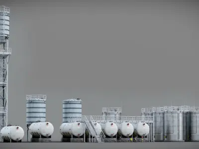  Industrial Storage Silo Pack Realtime 