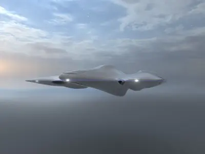 Explorer Spaceship 3D model