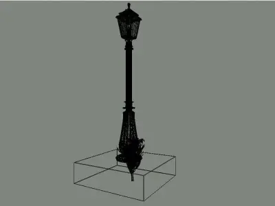 Lamppost-Street Light 3D model