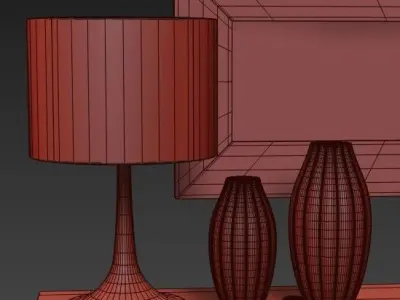 chest of drawers 20 3D model