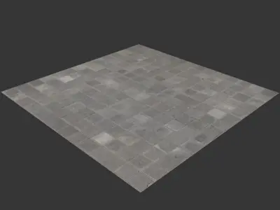  Floor Tiles Low-poly 3D model