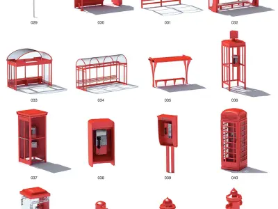 PLACAS DE RUA Free 3D model