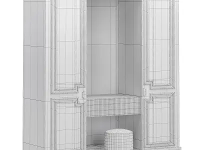 Hall Way 3D model