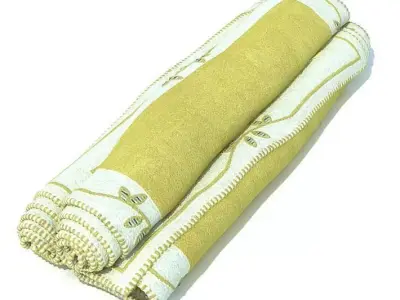 Designer Towel Large 3D model