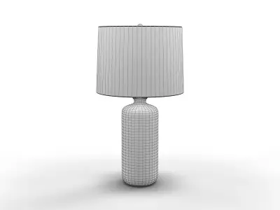 Felindre Gray Transitional Table Lamp 3D model