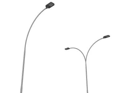 Lamp Post - Light Pole - Light Post - Street Light - Group 05 3D model