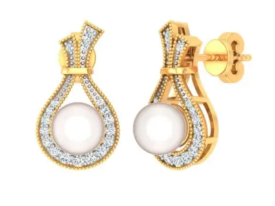 Ring Earrings Pendant Combo - PS10 3D print model