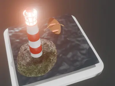 Lighthouse 3D model