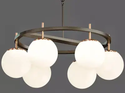 George Kovacs Alluria Pendant  Weathered Black  3D model