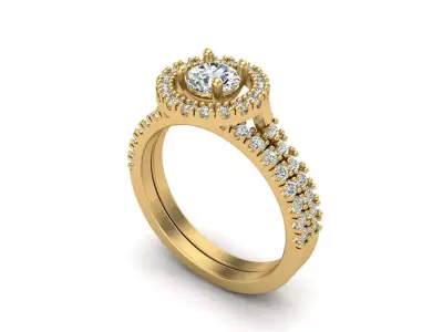 Jewelry ring 450 3D print model
