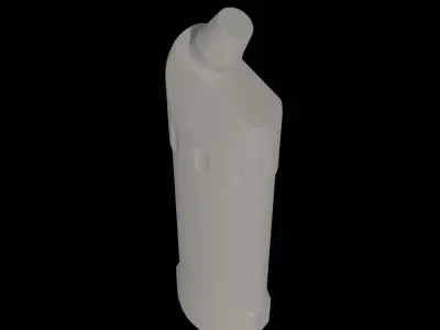Detergent Bottle Mockup Free low-poly 3D model