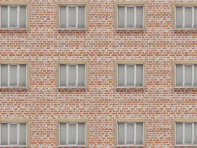 Window Model And Plane Texture Low-poly 3D model