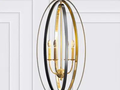 LUNA chandelier 3D model purchase