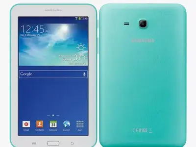 Samsung Galaxy Tab 3 Lite 7 0 3G blue 3D model