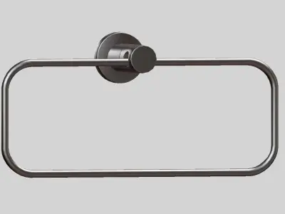 Towel Holder Rectangular 3D model