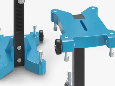  Concrete Core Drill Machine with Core Bit Set Blue 