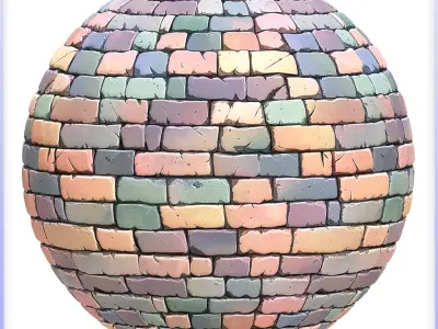 Stylized Wall Seamless Texture Texture 121