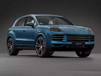 2024 Porsche Cayenne 3D model