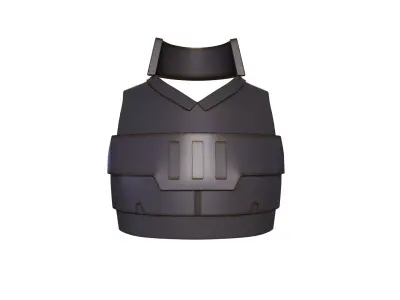 Mandalore the Ultimate Chest Plate Star Wars 3d digital dl 3D print model