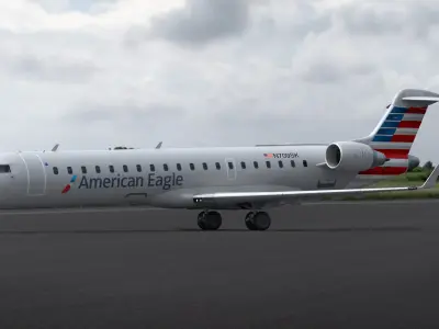  Bombardier CRJ700 American Eagle 