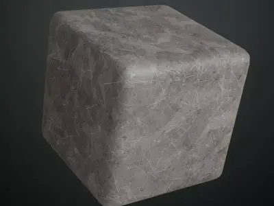 Galvanized Metal Sheet Scratches PBR Seamless Texture