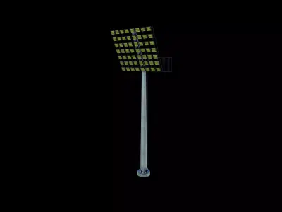 Stadium Lights 3D model