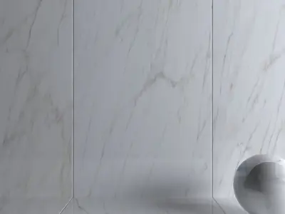Wall Tiles Museum Gioia Silver 160x320 Set 1 Texture