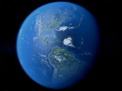  Earth Photorealistic 16K 