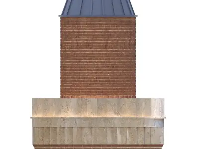 Historical Antalya Yivli Minare Architectural 3D Model STL 3D print model