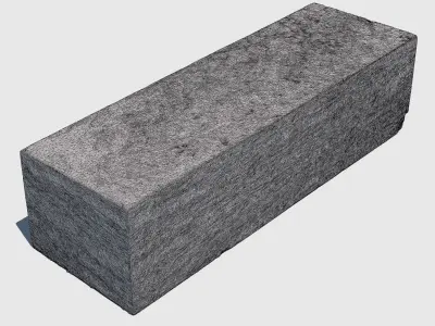 Marble Bench-3D Scan 3D model