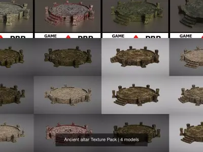 Ancient altar Texture Pack